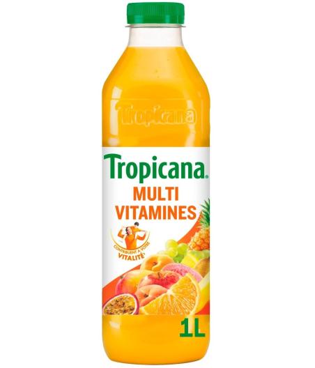 JUS DE FRUITS MULTIVITAMINES TROPICANA 1L