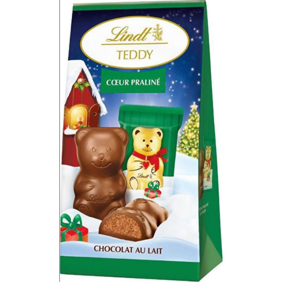 GUIMAUVE LAIT PRALINÉ  TEDDY LINDT 120G