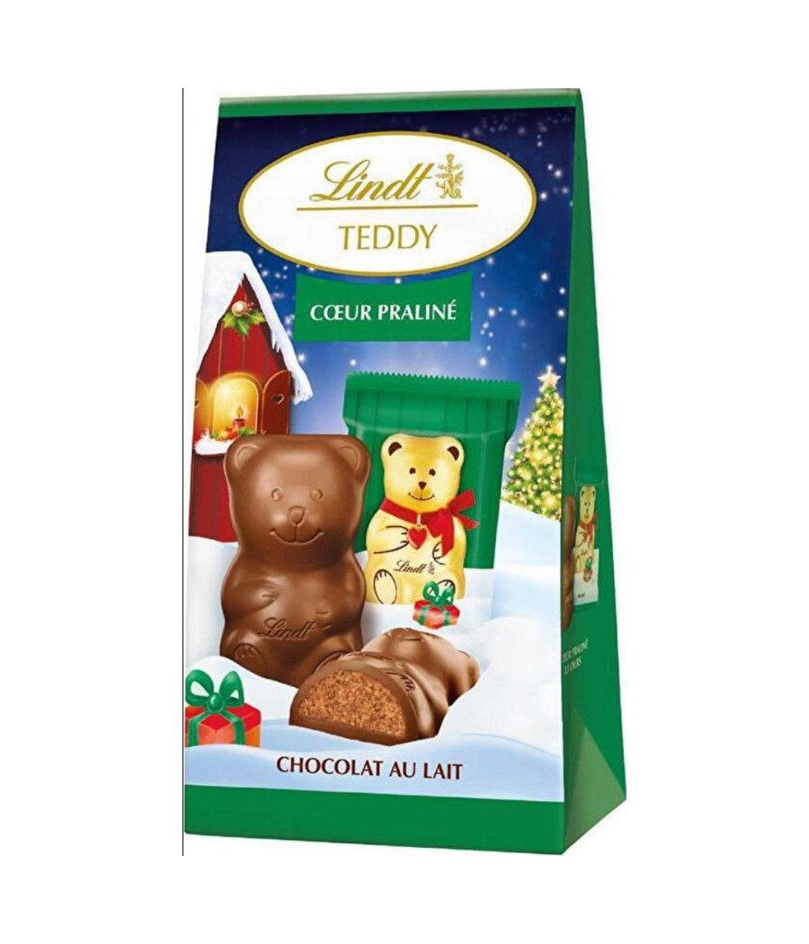 GUIMAUVE LAIT PRALINÉ  TEDDY LINDT 120G