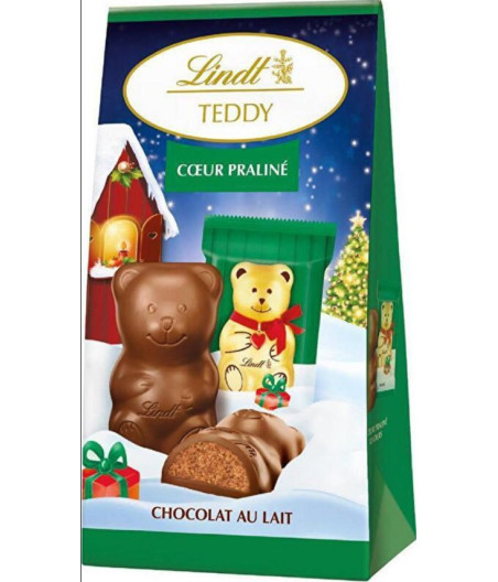 GUIMAUVE LAIT PRALINÉ  TEDDY LINDT 120G