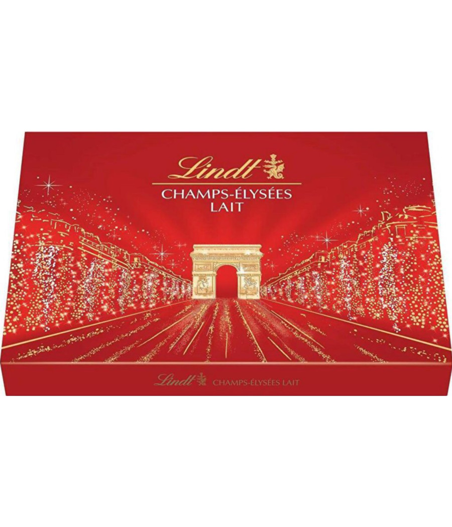 ASSORTIMENT CHOCOLATS AU LAIT CHAMPS-ELYSEES LINDT 482G