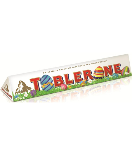 CHOCOLAT BLANC TOBLERONE 360G