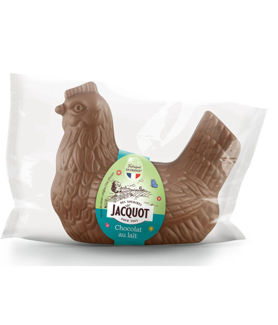 CLOCHE CHOCOLAT AU LAIT JACQUOT  125G