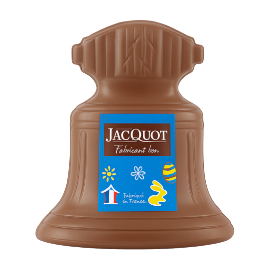 CLOCHE CHOCOLAT AU LAIT JACQUOT  125G