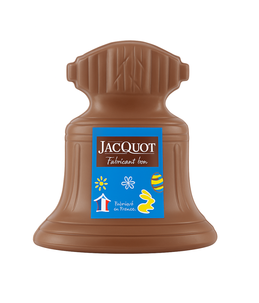 CLOCHE CHOCOLAT AU LAIT JACQUOT  125G