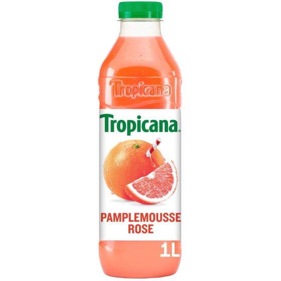 JUS DE FRUITS TROPICANA PAMPLEMOUSSE ROSE 1L