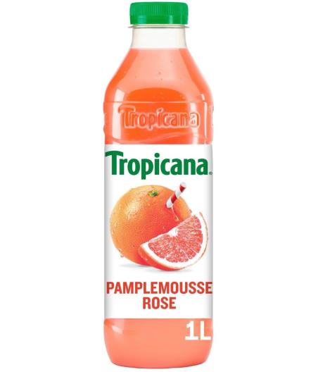 JUS DE FRUITS TROPICANA PAMPLEMOUSSE ROSE 1L