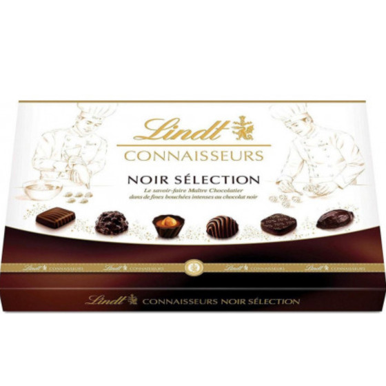 LINDT CONNAISSEURS NOIR SÉLECTION  400G