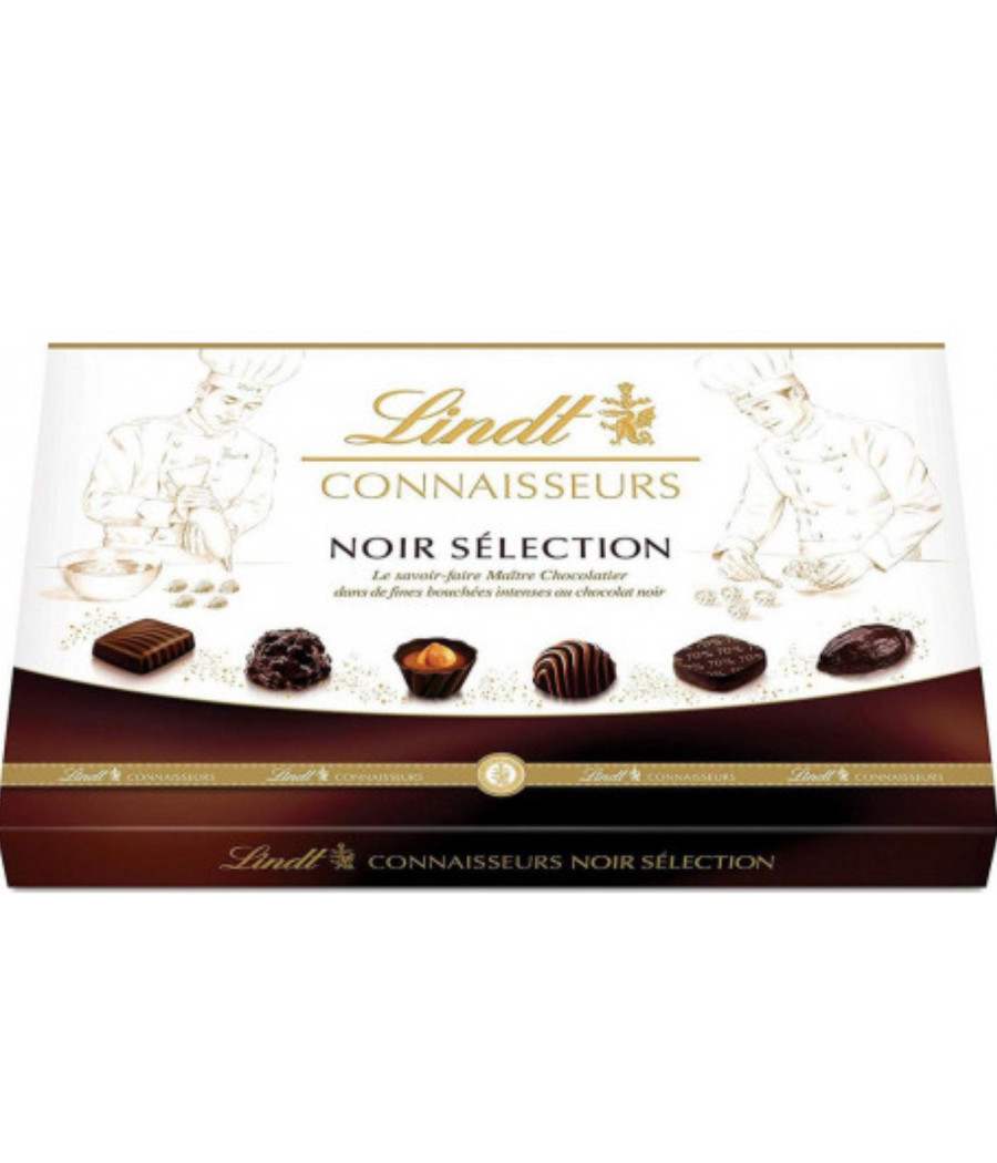 LINDT CONNAISSEURS NOIR SÉLECTION  400G