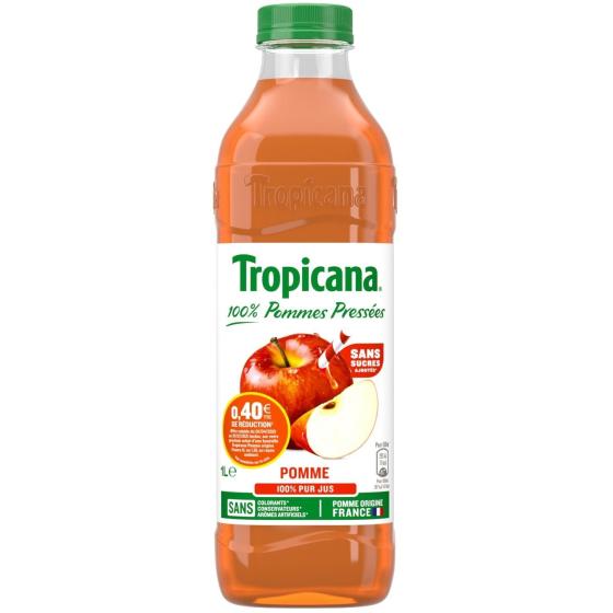 JUS DE FRUITS POMME PRESSES TROPICANA 1L