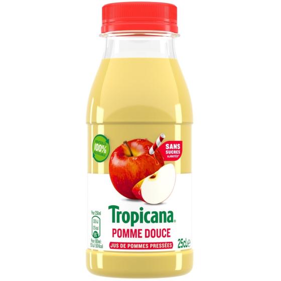 JUS DE FRUITS TROPICANA POMME DOUCE 25 CL