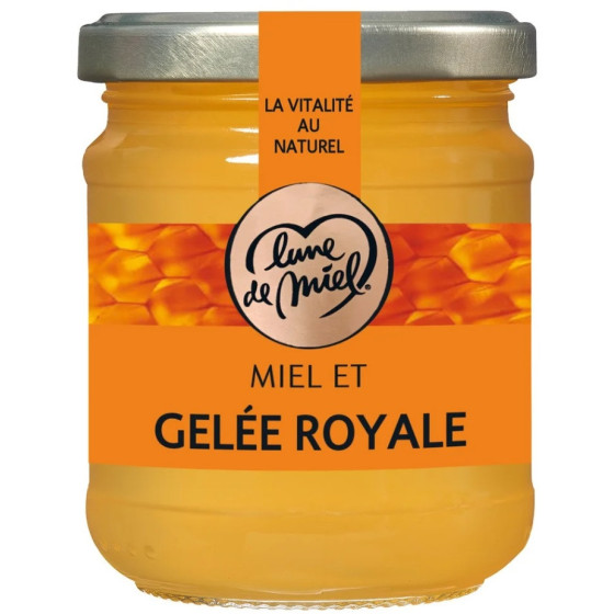MIEL ET GELEE ROYALE LA FORCE AU NATUREL 250G