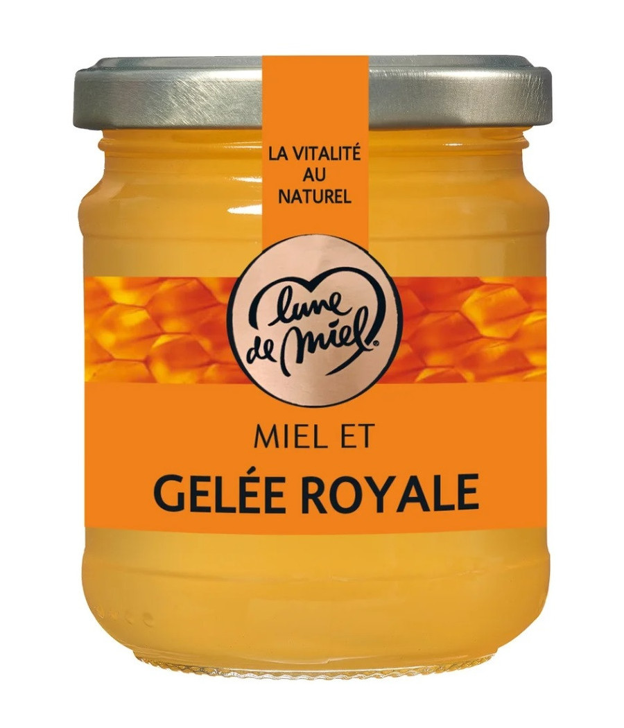 MIEL ET GELEE ROYALE LA FORCE AU NATUREL 250G