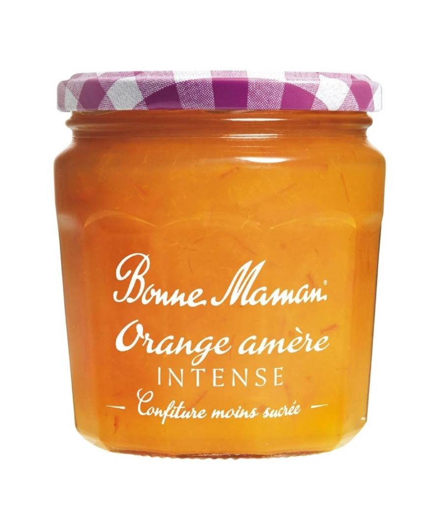 ORANGE AMERE, INTENSE - CONFITURE MOINS SUCREE 335G