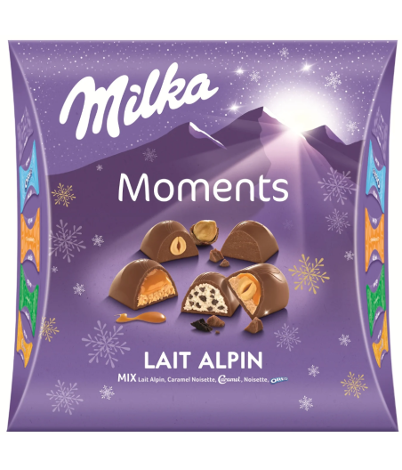 BOUCHES DE CHOCOLAT AU LAIT MILKA  30 PRALINES 268G