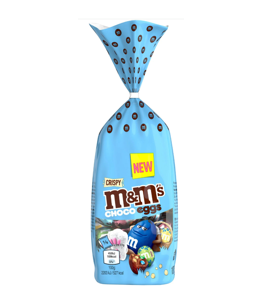 OEUFS CHOCOLAT  CRISPY MMS  187G