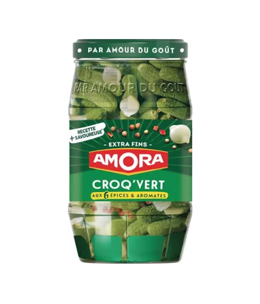 CORNICHONS EXTRA FINS AMORA 205G