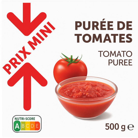 PUREE DE TOMATES 500G