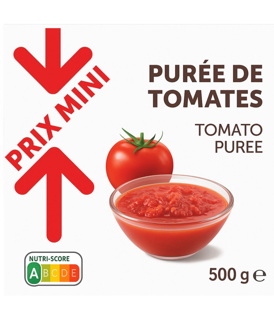 PUREE DE TOMATES 500G