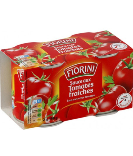 FIORINI SAUCE TOMATE  190GX2