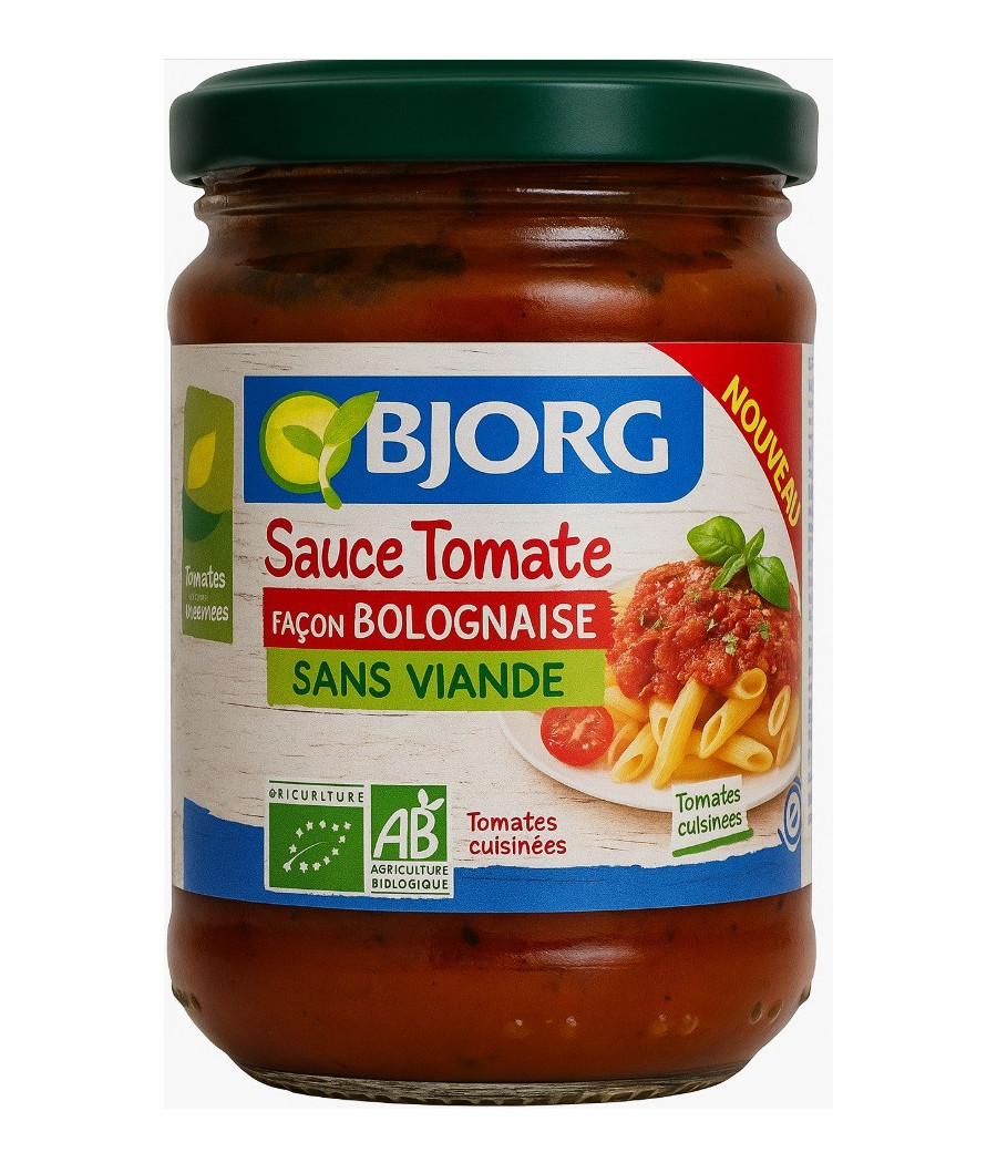 SAUCE TOMATE FACON BOLOGNAISE SANS VIANDE BIO 250G