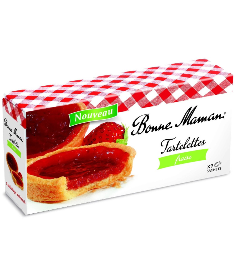 TARTELETTES FRAISE  BONNE MAMAN 135 G