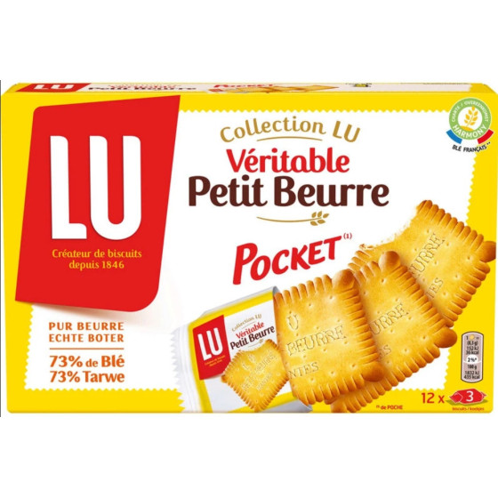 PETIT BEURRE VERITABLE POCKET LU 300G