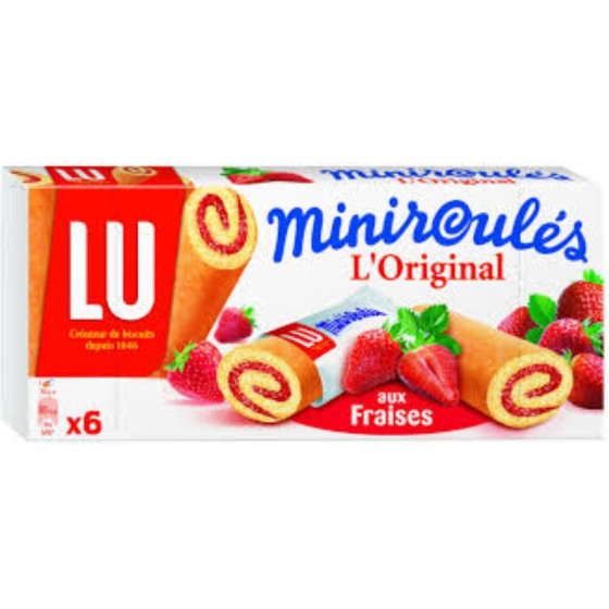 MINIROULES L'ORIGINAL AUX FRAISES 150G