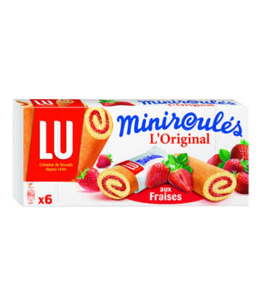 MINIROULES L'ORIGINAL AUX FRAISES 150G