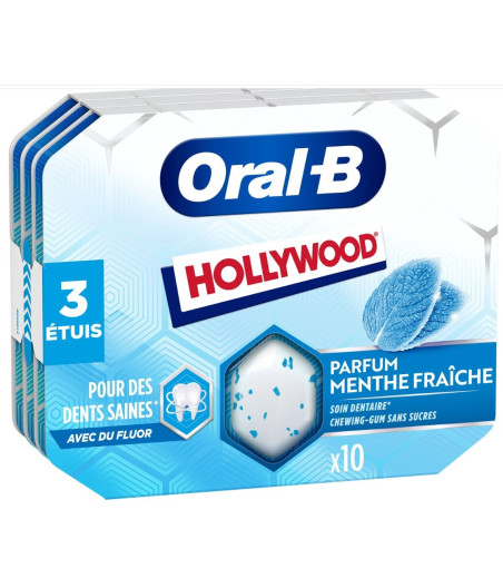 ORAL-B HOLLYWOOD MENTHE FRAICHE 17G