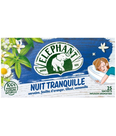 INFUSION NUIT TRANQUILLE ELEPHANT 38G