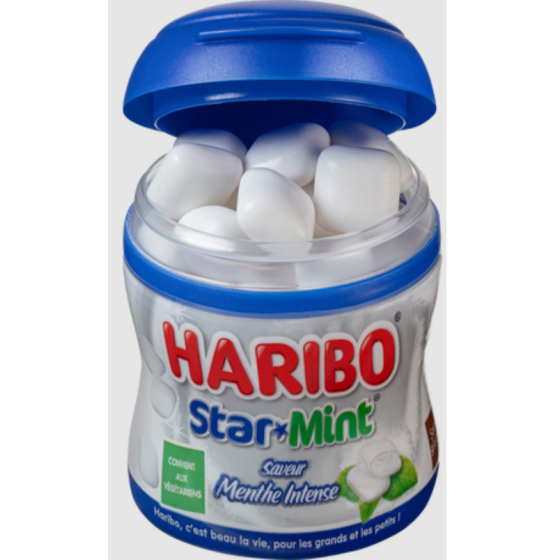CHEWING-GUM STAR MINT SAVEUR MENTHE INTENSE 100G
