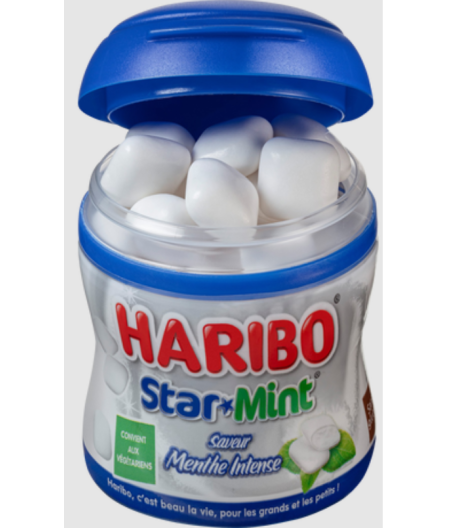 CHEWING-GUM STAR MINT SAVEUR MENTHE INTENSE 100G