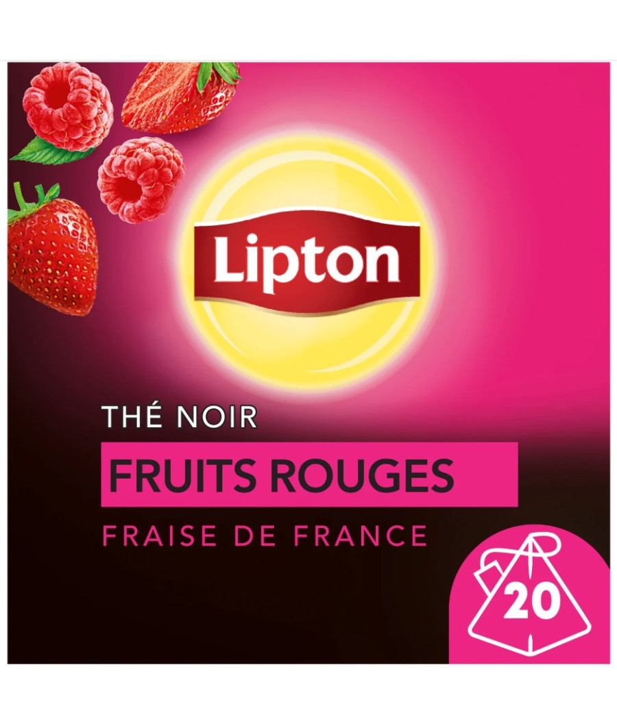 THE NOIR AUX FRUITS ROUGES LIPTON 30G