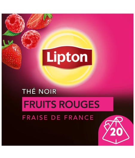 THE NOIR AUX FRUITS ROUGES LIPTON 30G