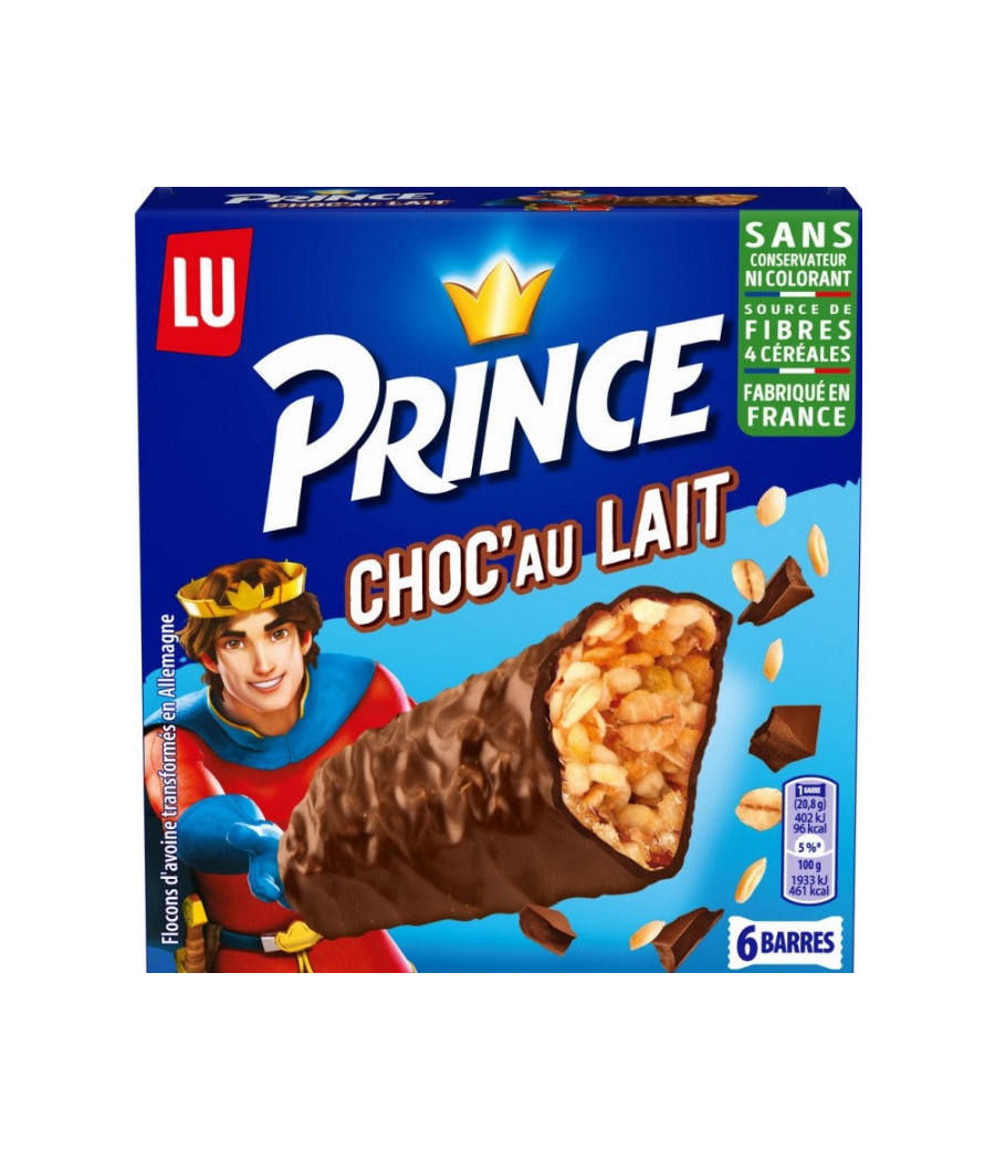 CHOC'AU LAIT 4 CEREALES 125G