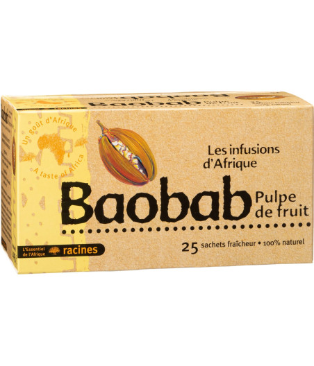 INFUSIONS DE BAOBAB 40G 25 SACHETS