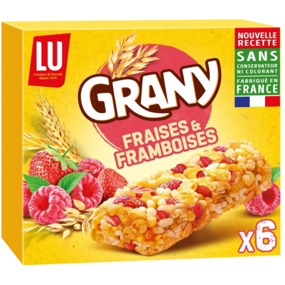 GRANY FRAISE & FRAMBOISE LU 108G