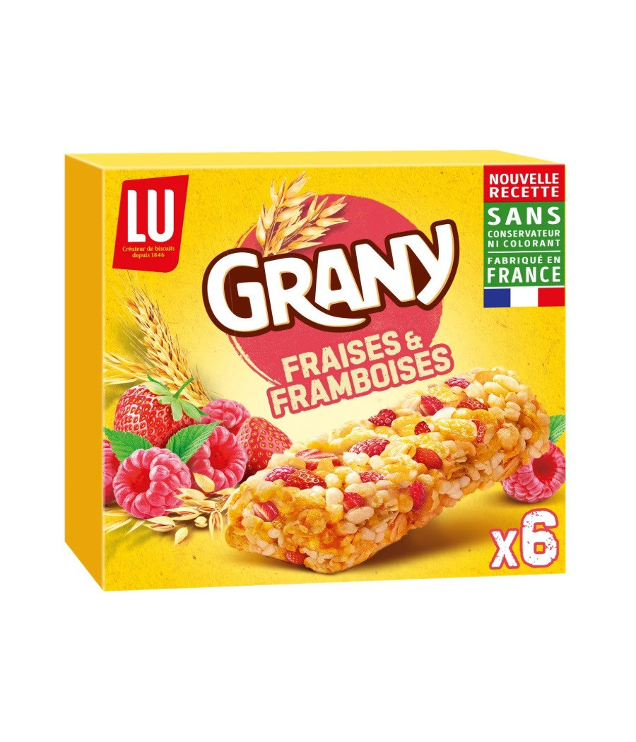 GRANY FRAISE & FRAMBOISE LU 108G