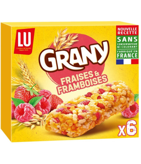 GRANY FRAISE & FRAMBOISE LU 108G
