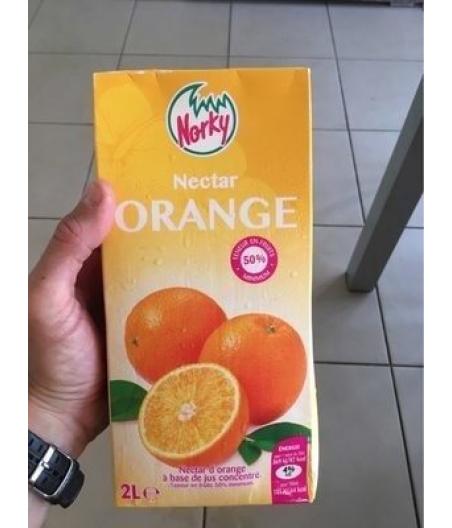 JUS DE FRUITS NECTAR D’ORANGE (2 L)
