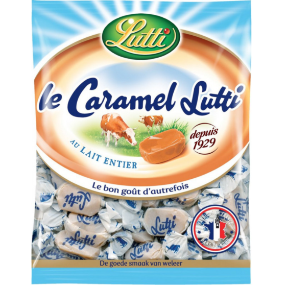 BONBON LUTTI CARAMEL 150G