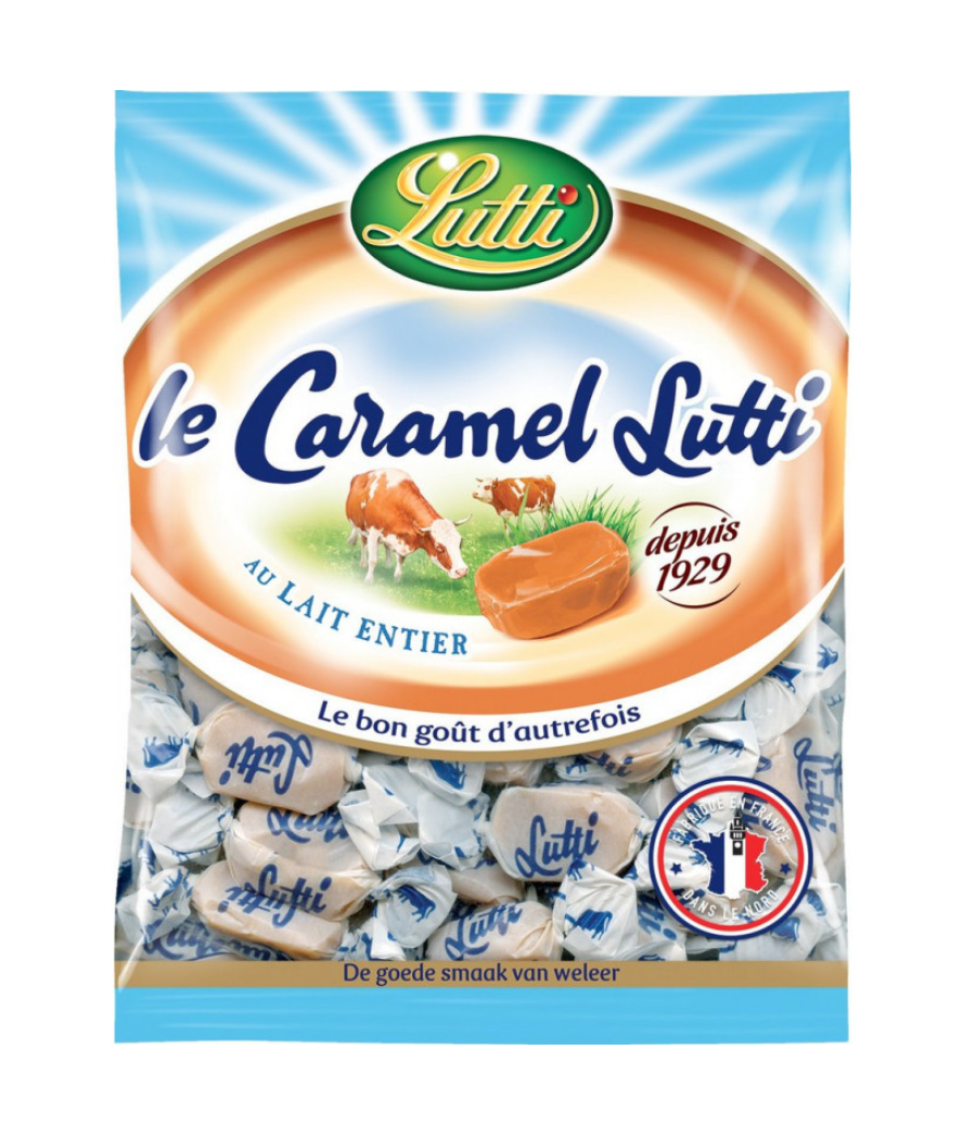 BONBON LUTTI CARAMEL 150G