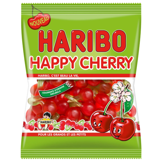 BONBON HARIBO HAPPY CHERRY 220G