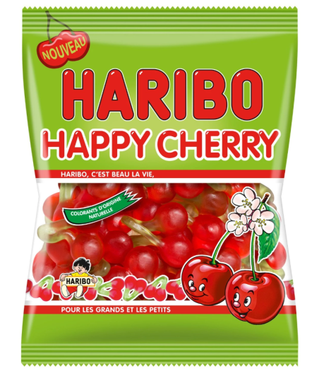 BONBON HARIBO HAPPY CHERRY 220G