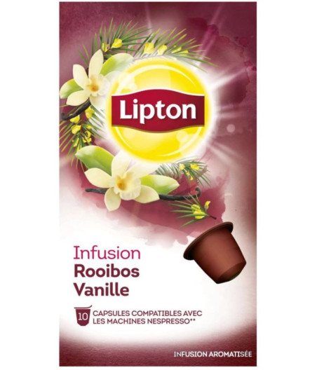 INFUSION ROOIBOS VANILLE LIPTON 30G