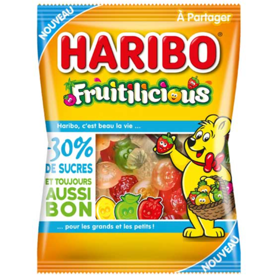 BONBON HARIBO FRUITLICIOUS 175G