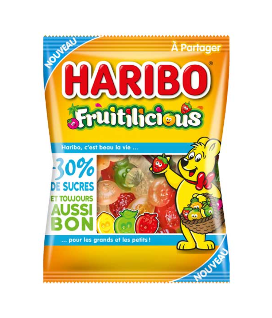 BONBON HARIBO FRUITLICIOUS 175G