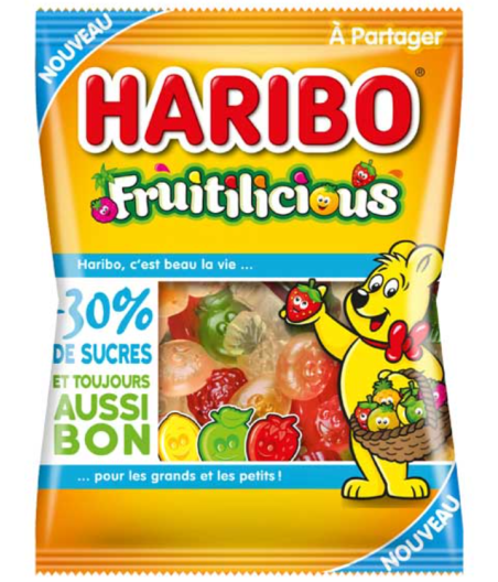 BONBON HARIBO FRUITLICIOUS 175G