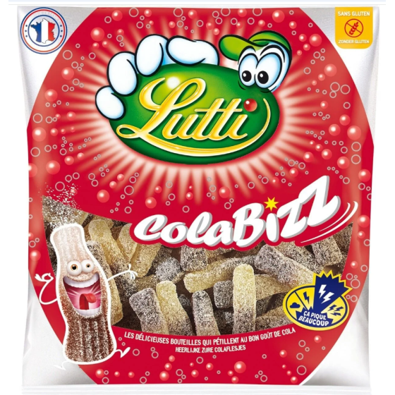 BONBON LUTTI COLA BIZZ 275G